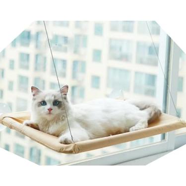 Imagem de CAMA SUSPENSA DE JANELA CAMINHA para GATOS com ventosas SACADA pet cat 55X32 DIVERTIDO E CONFORTÁVEL