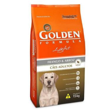 Imagem de Ração Golden Fórmula Light Para Cães Adultos 15Kg - Premier Pet