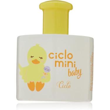 Imagem de Perfume Colônia Bebê Infantil Lata Quéqué Ciclo Mini Baby Ciclo Cosmét