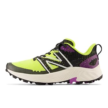 Imagem de New Balance T nis de corrida feminino FuelCell Summit Unknown V3, Limonada/preto/roxo m stico,, 12