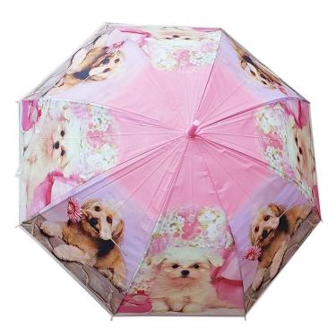 Imagem de Guarda Chuva Estampa Pet  Abertura Automática - Modelo Cachorro