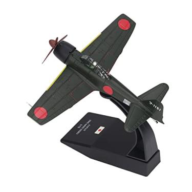 Imagem de Modelo De Caça Clássico, 1:72 Zero War Fighter Simulação Liga Modelo De Aeronave Colecionável Ornamentos Tinta Spray Modelo De Aeronave Militar Fundido Para Coleção E Presentes Para Coleção