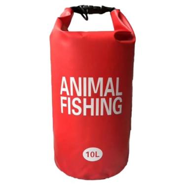 Imagem de Bolsa Bag Prova Dágua Impermeável Estanque ANIMAL FISHING Proteção Para Pertences (Vermelho)