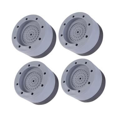 Imagem de OSALADI Base De Almofada Para Máquina De Lavar 8 Peças Tapete Redutor De Ruído Pedestais Para Máquina De Lavar Almofadas Para Móveis Máquina De Secar Em Movimento Almofada