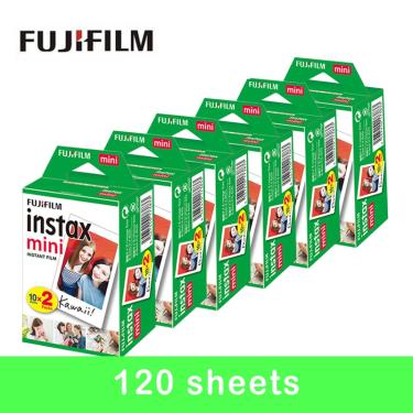 Imagem de Fujifilm instax mini filme  moldura branca  3 polegadas  para mini câmera instantânea 8  7s  9  11