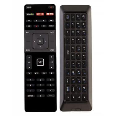 Imagem de Novo teclado QWERTY XRT500 com controle remoto de luz traseira para VIZIO M43-C1 M49-C1 M50-C1 M55-C2 M60-C3 M65-C1 M70-C3 M75-C1 M80-C3 M322I-B1 M422I-B1 M492I-B2 M502I-B1 M552I-B2 3 M652I-B2 M702I-B3