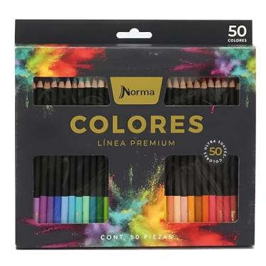 Imagem de Lapis De Cor Norma Premium Ultra Suave 50 Cores