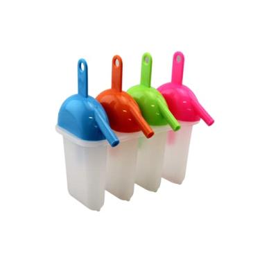Imagem de Ice Lolly – Máquina de picolé com canudo não contém BPA, basta entrar no freezer para um lanche saudável