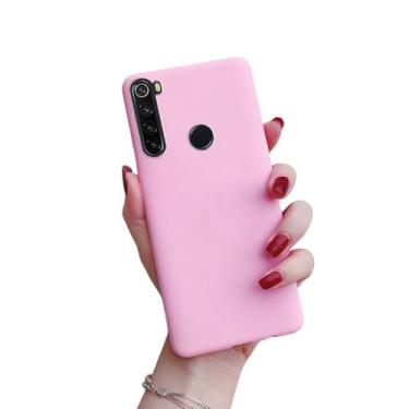 Imagem de Capa de silicone de cor sólida doce para Xiaomi para Redmi Note 8T 8 9 9S 10 Pro 9T 8 8A 9 9A 7 7A 5 5A 6 6A TPU macio fosco capa de telefone, C6, para 6A