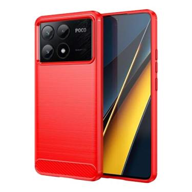 Imagem de Capas para Xiaomi POCO X6 Pro 5G.Caso básico,Botão de pressão flexível / 360 ° Proteção completa,Anti-fingerpirnts