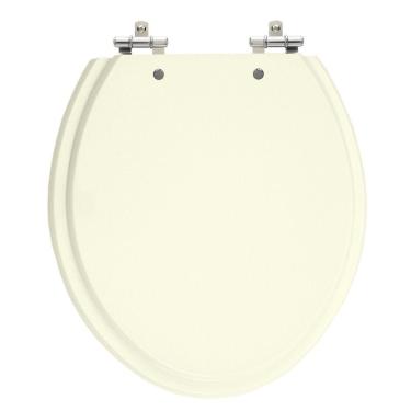 Imagem de Assento Sanitário Convencional Oval Biscuit Tampa para Vaso Deca-Incepa-Celite-Ideal-Roca em Poliéster