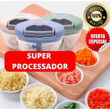 Imagem de Processador Picador De Alimentos 500ml Leve, Prático, Compacto E De Fá