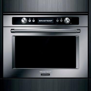 Imagem de Forno de Embutir Elétrico a Vapor Gourmand 34L Brastemp 220v