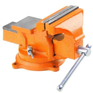 Imagem de Morsa De Bancada Rotatica 4 100 Mm- Rotativa Com Bigórnia