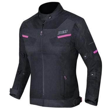 Imagem de Jaqueta X11 Impermeável Breeze 2 Feminina Motociclista Com Proteções, 