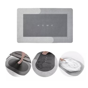 Imagem de Tapete Antiderrapante Soft Para Banheiro - Super Absorvente e Luxuoso 