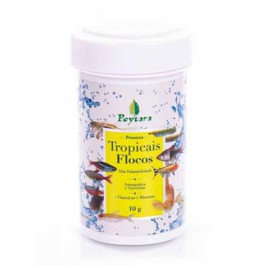 Imagem de Alimento Poytara Tropicais Flocos - 30g