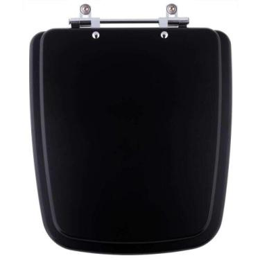 Imagem de Tampa de Vaso Boss Matte Black Preto Fosco para Bacia Incepa 6lpf - Po