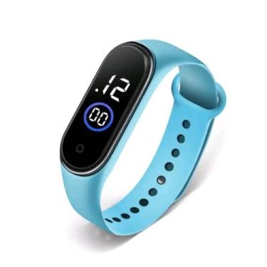 Imagem de Relógio Digital Led Touch Adulto/Infantil Unissex Crianças Esportivo P