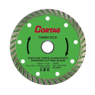 Imagem de Disco Diamantado Eco Turbo 110mm  60598  Cortag