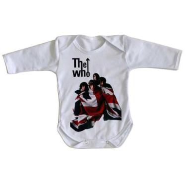 Imagem de body nenê criança roupa bebê manga longa The Who - Empório Dutra, P   