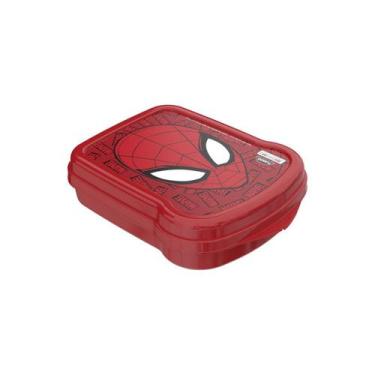 Imagem de Sanduicheira Homem-Aranha Marvel - Plasútil, Lancheira