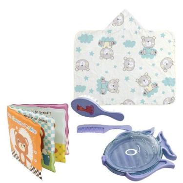 Imagem de Acessórios De Bebê Para Banho Kit 5 Peças Menino Menina - Koala Baby, 