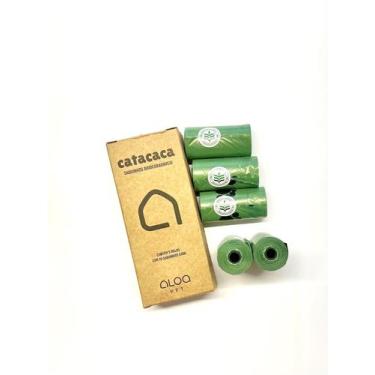 Imagem de Kit com 5 Rolos de Sacos Biodegradáveis Cata Caca - AloaPet