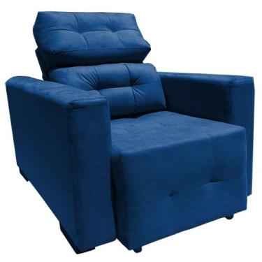 Imagem de  Cadeira Poltrona Reclinável Retrátil Isabelle Consultório Estética Fa