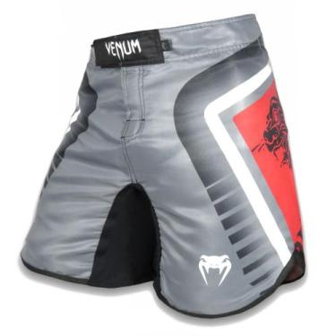Imagem de Bermuda Venum Muay Thai Lumpinee Grey, P