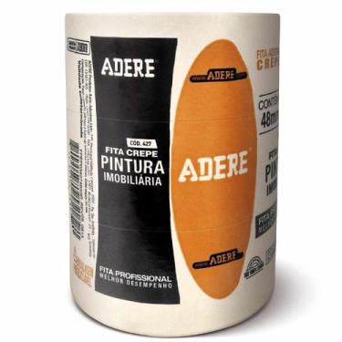 Imagem de Kit 3RL Fita Crepe 48x50 427 Pintura Imobiliaria Profis - Adere