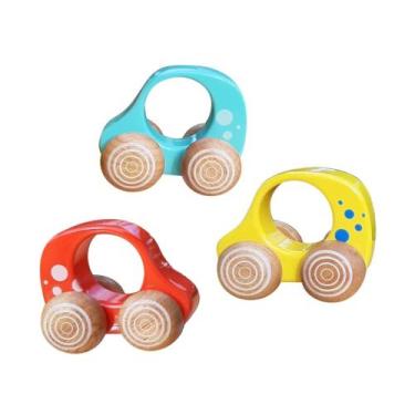 Imagem de Mini carrinho com desenho para bebês, conjunto com 3 unidades - Spälme