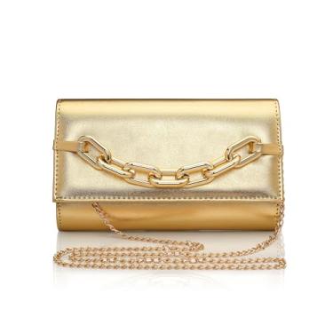 Imagem de BABEYOND Bolsas de mão femininas – Bolsa de noite com aba plissada dourada para festas formais, coquetéis, formaturas, casamentos, X - Ouro, One Size