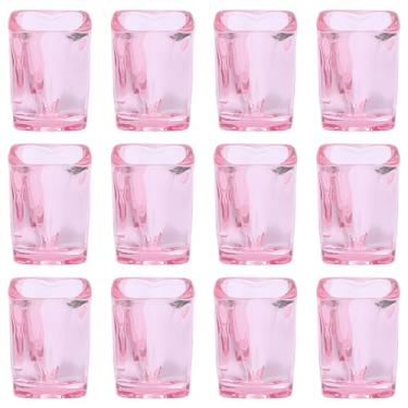 Imagem de Copos de shot de coração rosa de 60 g, lindos copos de shot para acessórios de carrinho de bar... (12)