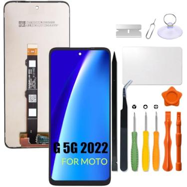Imagem de Tela LCD de substituição para Motorola Moto G 5G 2022 para Moto G5G 2022 XT2213 XT2213-3 Montagem digitalizador de tela LCD com kit de reparo