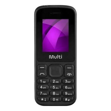 Imagem de Multilaser up p9139 4g dual fácil manuseio para idoso preto, Preto