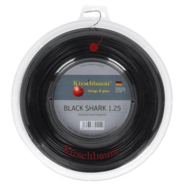 Imagem de Corda Kirschbaum Black Shark 17L 1.25mm Rolo com 200 Metros Preto