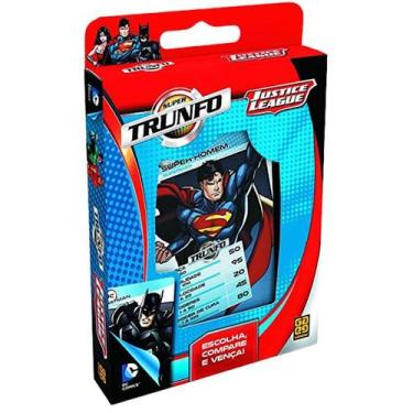 Imagem de Jogo De Cartas Trunfo Liga da Justiça Grow
