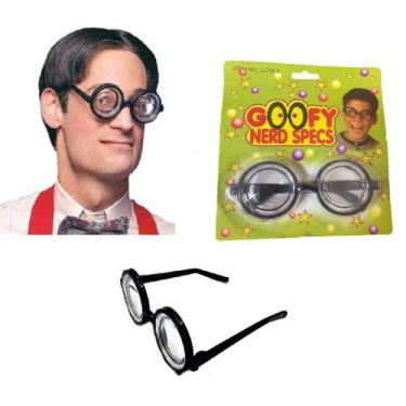 Imagem de Óculos de Festa com Lentes Fundo de Garrafa Nerd tik tok - Lynx produç