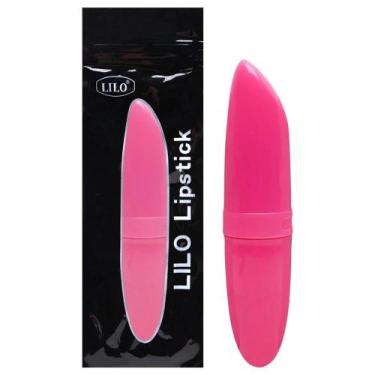 Imagem de Mini Vibrador Formato Batom Lilo Lipstick Vipmix, PINK