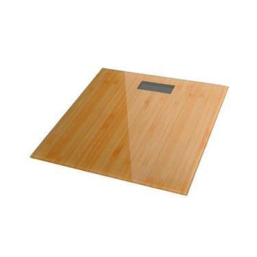 Imagem de Balança Digital de Banheiro cor Bambu 28 cm Mimo Style