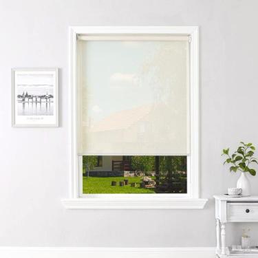 Imagem de CORTINA PERSIANA ROLO TELA SOLAR 3% 1,45 Larg X 2,20 Alt - ARELLE DECO