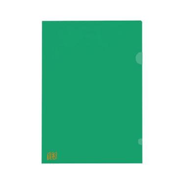Imagem de Kit 10 Pastas em L Ofício/A4 Yes Protetor Documentos L335, Verde