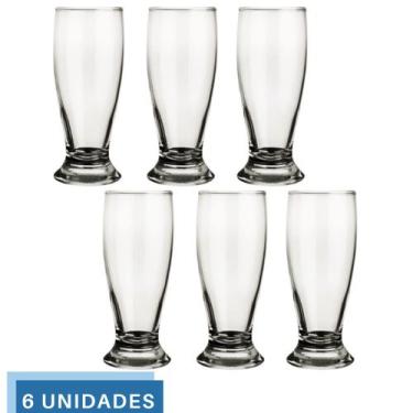 Imagem de Jogo 6 Copo 200ml Munich Cerveja Bar Restaurante Chopp Nadir - NADIR F