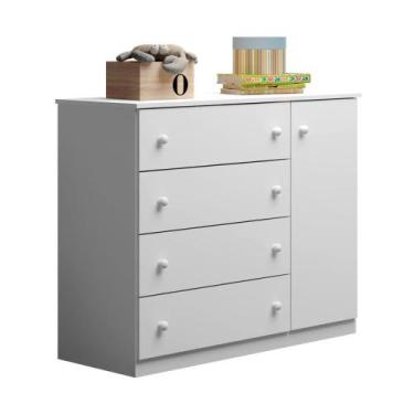 Imagem de Cômoda Infantil Helena 8655 Branco Phoenix Baby