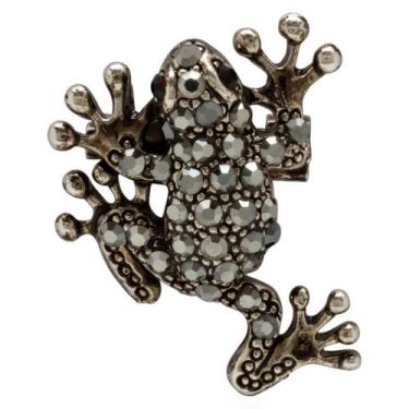 Imagem de Broche Strass Sapo BRG0052 - Akasaki, Grafite