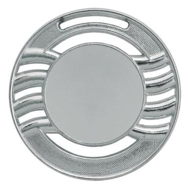 Imagem de Kit Com 10 Medalhas Vitória Honra ao Mérito 65000 65MM Com Fita, Prata