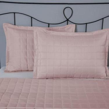 Imagem de Porta Travesseiro Avulso Matelado 70cm x 50cm 1 Peça Poliéster Soft - 