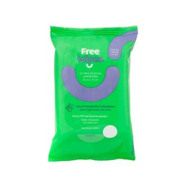 Imagem de Lenço Umedecido Antisséptico Free Wipes - Free W01 20 Unidades - freew