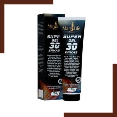 Imagem de Super Gel Desodorante Massageador Mary Life 30 Ervas Bisnaga 150g